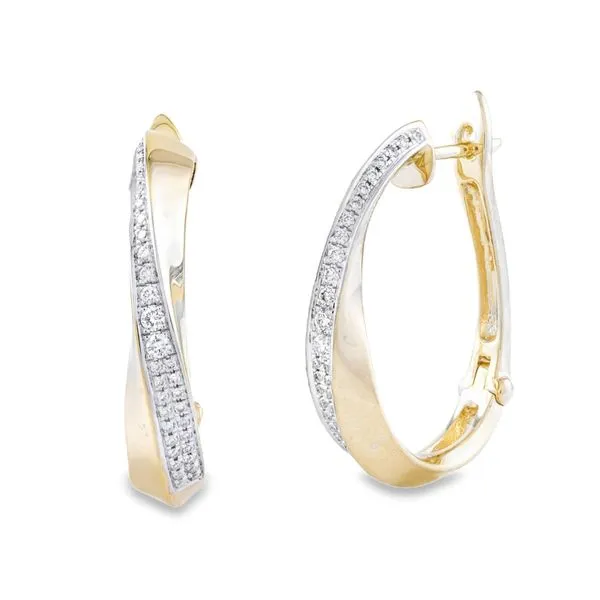 Diamond Hoop Mollys Jewelers Brooklyn, NY