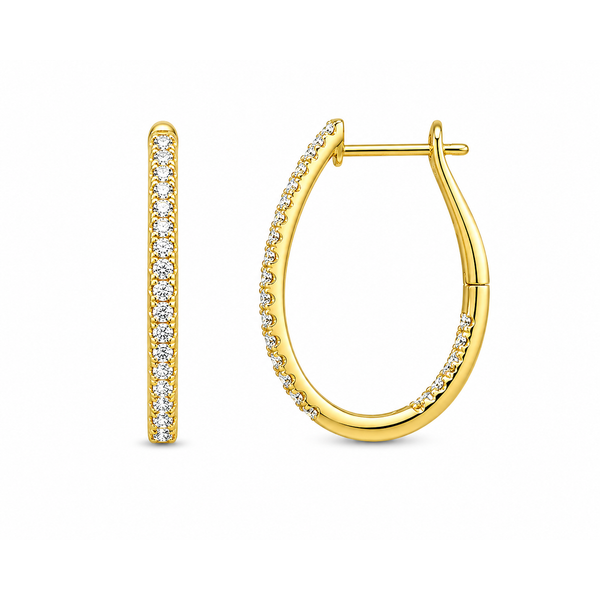 Diamond Hoop Mollys Jewelers Brooklyn, NY