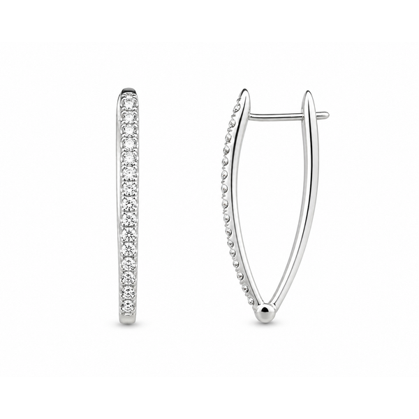 Diamond Hoop Mollys Jewelers Brooklyn, NY