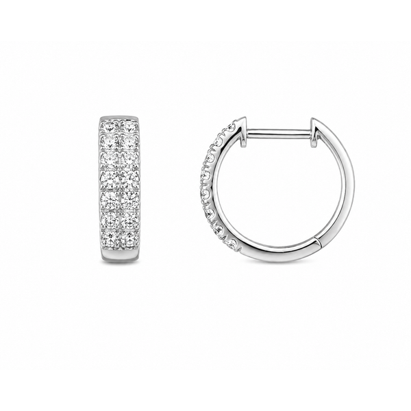 Diamond Hoop Mollys Jewelers Brooklyn, NY