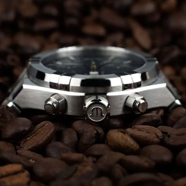 Maurice Lacroix Watch AIKON Automatic Chronograph 44mm AI6038-SS002-430-1 Image 4 Mollys Jewelers Brooklyn, NY