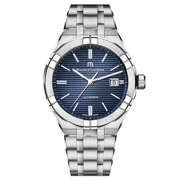 Maurice Lacroix Watch AIKON Automatic 42mm AI6008-SS000-430-4 Mollys Jewelers Brooklyn, NY