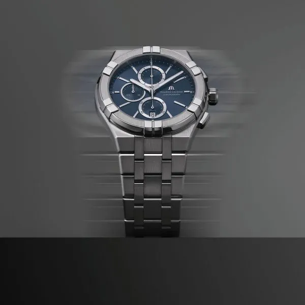 AIKON QUARTZ CHRONOGRAPH AI1118-SS002-430-1 Image 3 Mollys Jewelers Brooklyn, NY