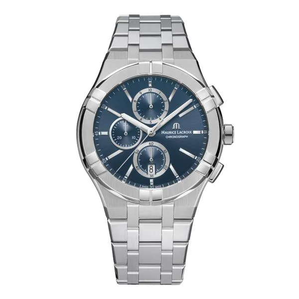 AIKON QUARTZ CHRONOGRAPH AI1118-SS002-430-1 Mollys Jewelers Brooklyn, NY