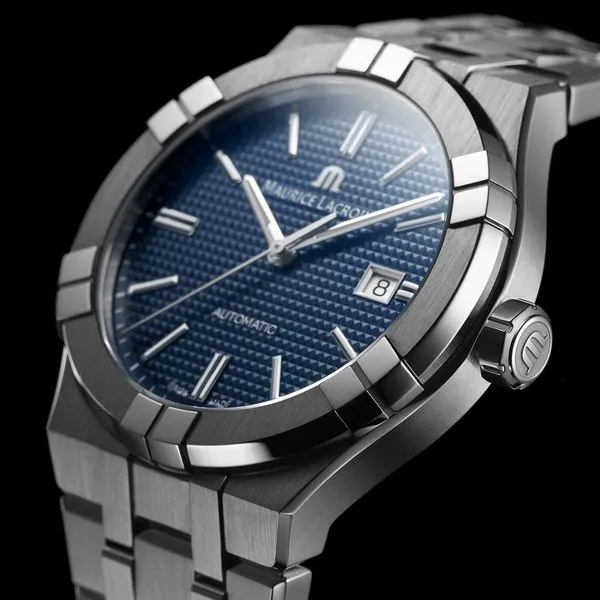 Maurice Lacroix Watch AIKON Automatic 42mm AI6008-SS000-430-1 Image 4 Mollys Jewelers Brooklyn, NY