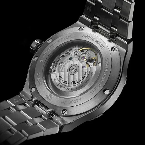 Maurice Lacroix Watch AIKON Automatic 42mm AI6008-SS000-430-1 Image 5 Mollys Jewelers Brooklyn, NY