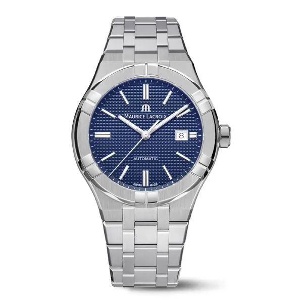 Maurice Lacroix Watch AIKON Automatic 42mm AI6008-SS000-430-1 Mollys Jewelers Brooklyn, NY