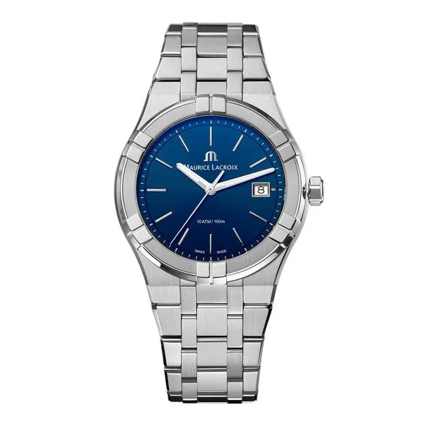 Maurice Lacroix Watch AIKON Quartz 40mm AI1108-SS002-430-1 Mollys Jewelers Brooklyn, NY