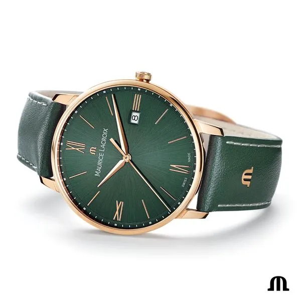 Maurice Lacroix Watch ELIROS Date 40mm EL1118-PVP01-610-1 Image 4 Mollys Jewelers Brooklyn, NY