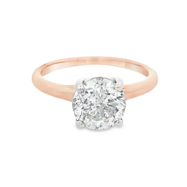 Rose Gold Solitaire Engagement Ring with 1.40ct Diamond Monarch Jewelry Winter Park, FL