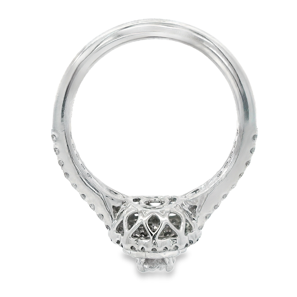 Radiant Star Cut Halo Engagement Ring 100-01144 Image 5 Monarch Jewelry Winter Park, FL