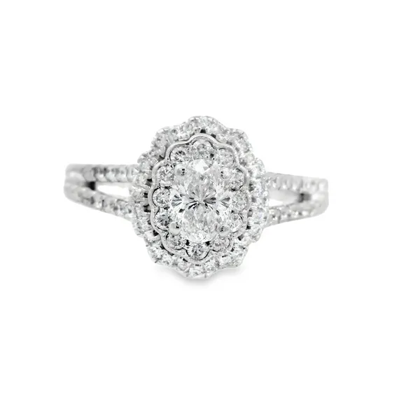Radiant Star Cut Halo Engagement Ring 100-01144 Monarch Jewelry Winter Park, FL