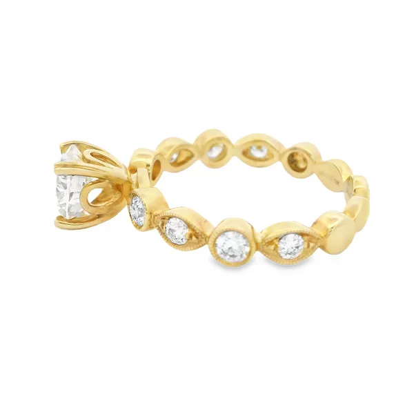 1.08ct Round Natural Diamond Engagement Ring 100-01161 Image 2 Monarch Jewelry Winter Park, FL