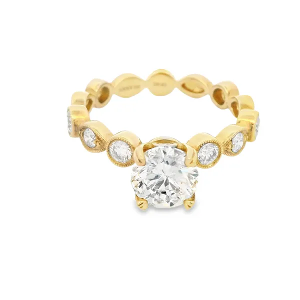 1.08ct Round Natural Diamond Engagement Ring 100-01161 Monarch Jewelry Winter Park, FL