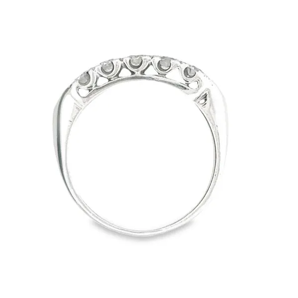 Estate Retro Diamond Wedding Bands Women's 110-00441 Image 3 Monarch Jewelry Winter Park, FL