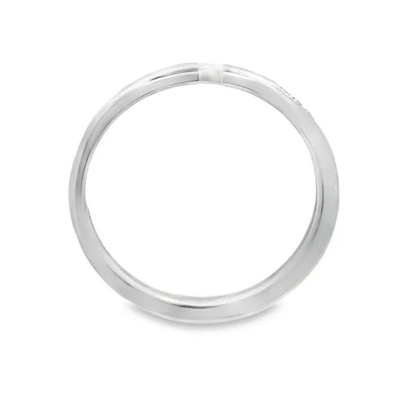 18KW 0.12ctw Milgrain Diamond Band 110-00540 Image 3 Monarch Jewelry Winter Park, FL