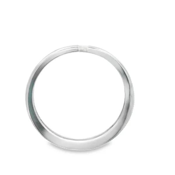 0.13ctw 18 Karat White Gold Wedding Band 110-00571 Image 3 Monarch Jewelry Winter Park, FL