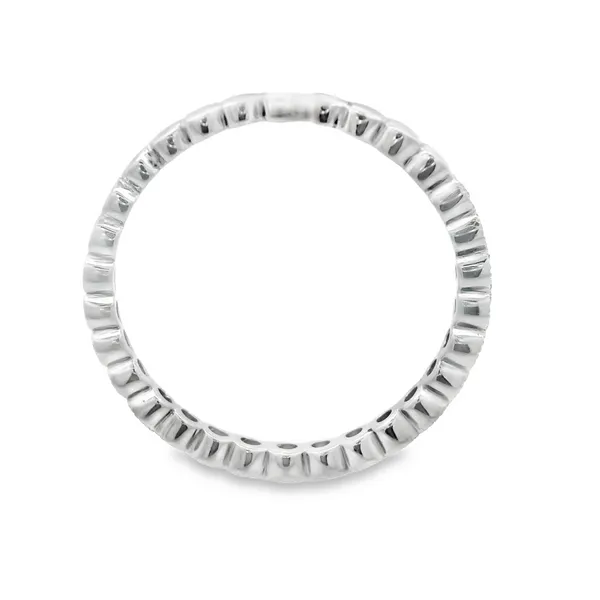 18Karat White Gold Diamond Wedding Band 110-00573 Image 3 Monarch Jewelry Winter Park, FL