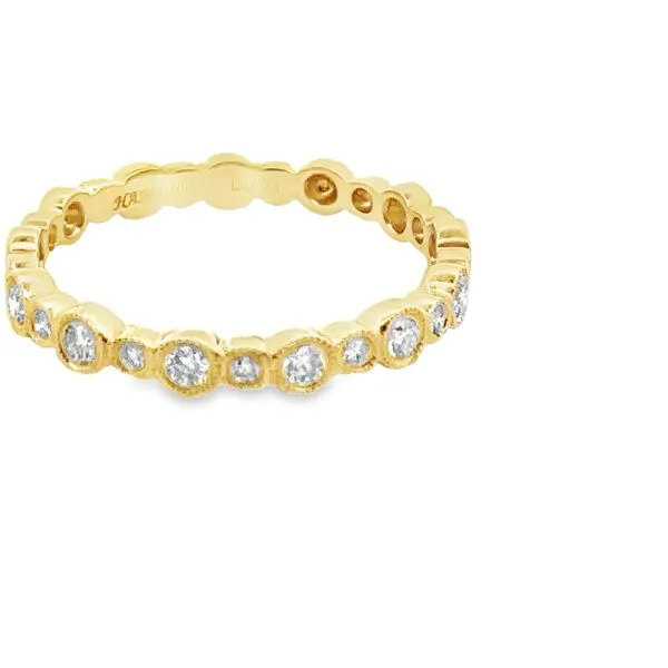 0.25ctw 18 Karat Yellow Gold Wedding Band 110-00579 Image 2 Monarch Jewelry Winter Park, FL