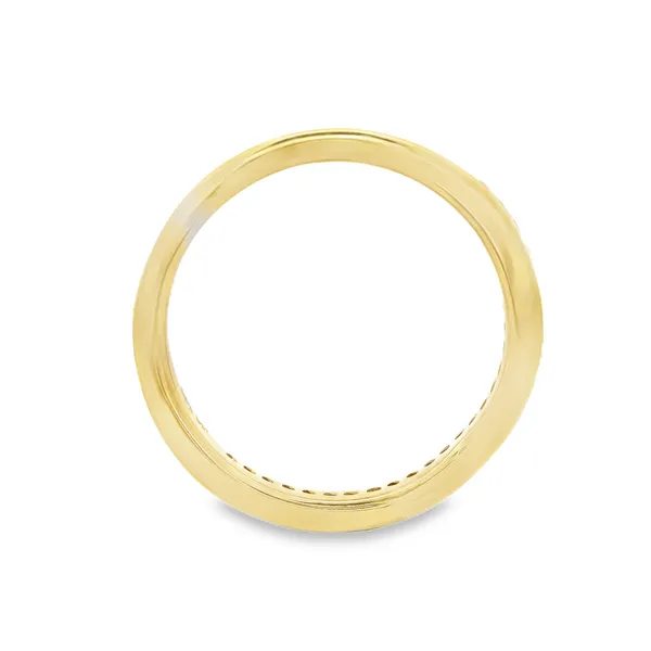 14K Yellow Gold Diamond Anniversary Wedding Band Image 3 Monarch Jewelry Winter Park, FL