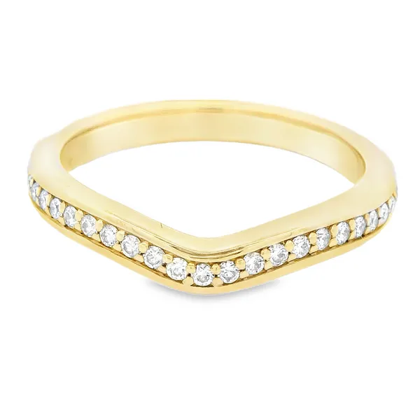 14K Yellow Gold Diamond Anniversary Wedding Band Monarch Jewelry Winter Park, FL