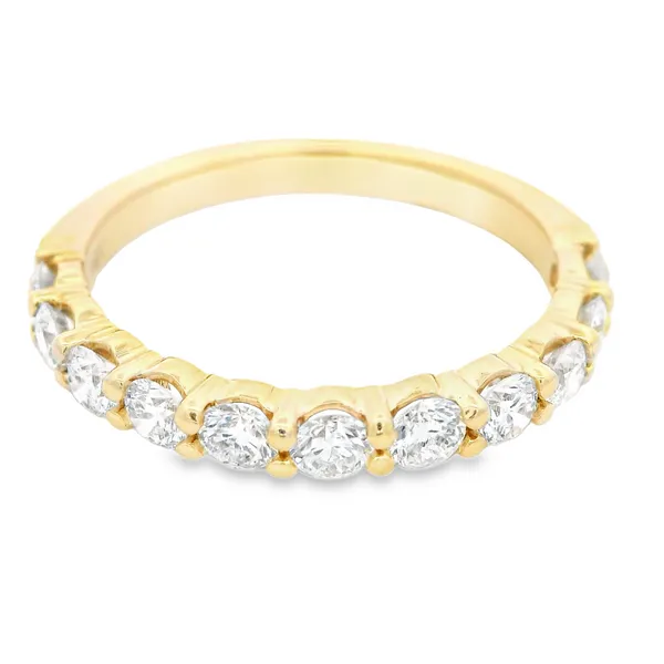 Women's Diamond Wedding Band in 14K Yellow Gold Monarch Jewelry Winter Park, FL
