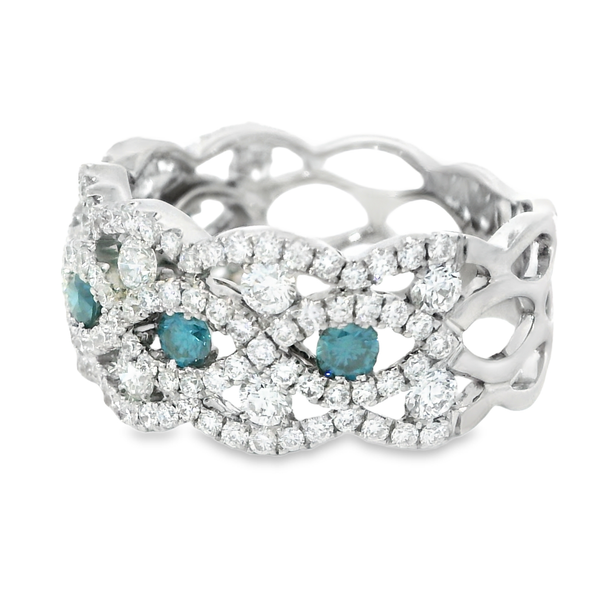 Women's Diamond Wedding Band Image 3 Monarch Jewelry Winter Park, FL