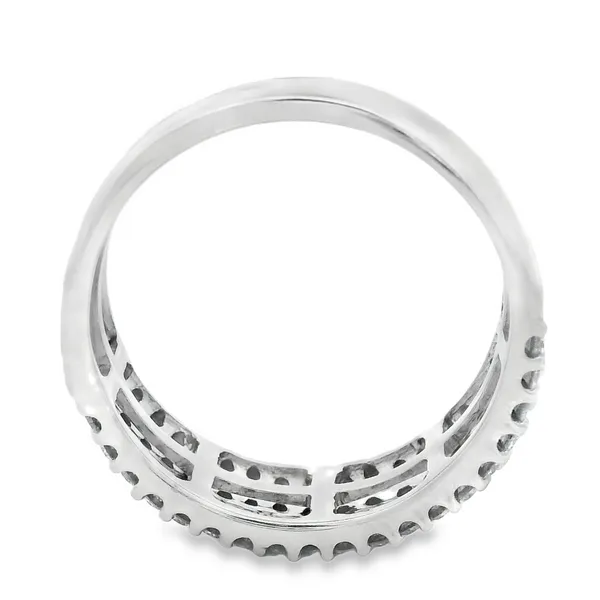 14K White Gold Diamond Anniversary Ring Image 3 Monarch Jewelry Winter Park, FL