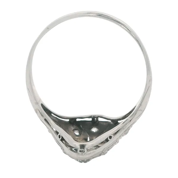 Platinum Art Deco Ring 130-00290 Image 3 Monarch Jewelry Winter Park, FL