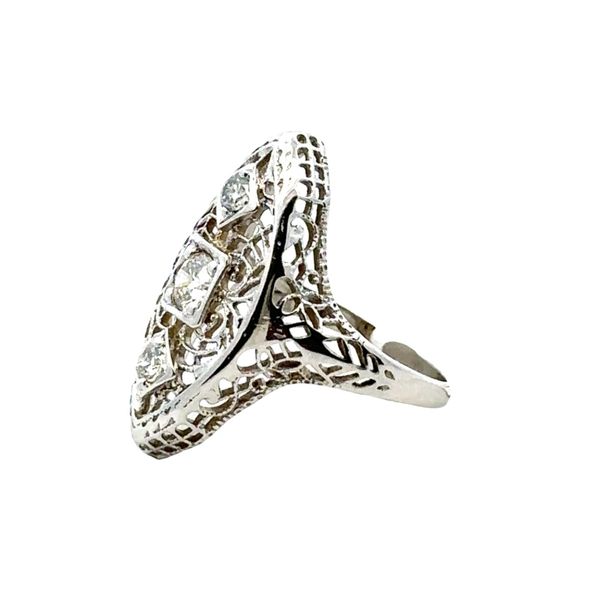 18KW Art Deco Fashion Ring 130-00299 Image 2 Monarch Jewelry Winter Park, FL