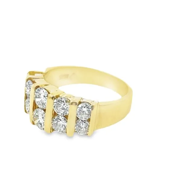 14KY 2.00ctw Fashion Bar Set Ring 130-00305 Image 2 Monarch Jewelry Winter Park, FL