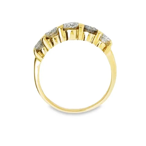 14KY 2.00ctw Fashion Bar Set Ring 130-00305 Image 3 Monarch Jewelry Winter Park, FL