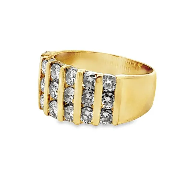 18 Karat Yellow Gold 2.40 cttw Diamond Band 130-00323 Image 2 Monarch Jewelry Winter Park, FL