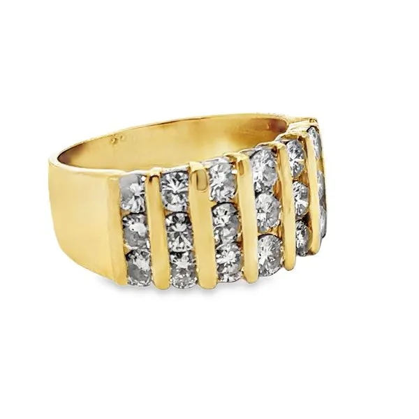 18 Karat Yellow Gold 2.40 cttw Diamond Band 130-00323 Image 3 Monarch Jewelry Winter Park, FL
