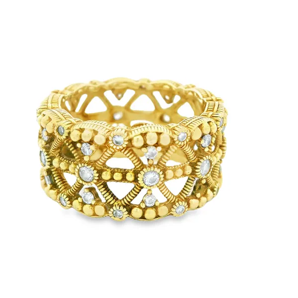 18K Yellow Gold Diamond Fashion Ring Image 2 Monarch Jewelry Winter Park, FL