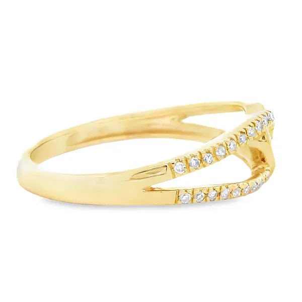 14K Yellow Gold Diamond Fashion Ring Image 3 Monarch Jewelry Winter Park, FL