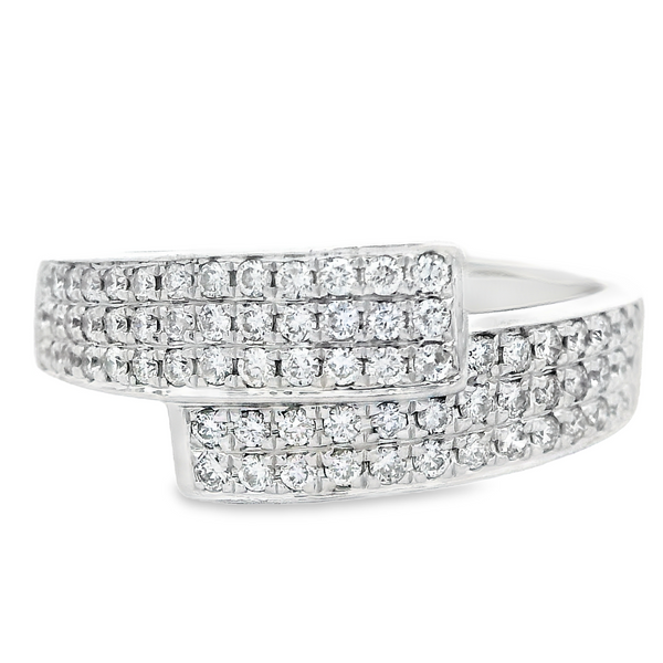 Elegant 18K White Gold Diamond Fashion Ring Monarch Jewelry Winter Park, FL