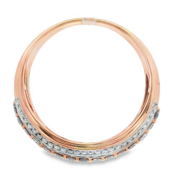 Rose Gold Diamond Fashion Ring Image 5 Monarch Jewelry Winter Park, FL