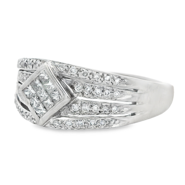 White Gold Diamond Fashion Ring Image 2 Monarch Jewelry Winter Park, FL