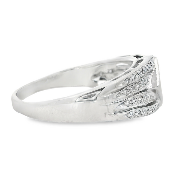 White Gold Diamond Fashion Ring Image 4 Monarch Jewelry Winter Park, FL