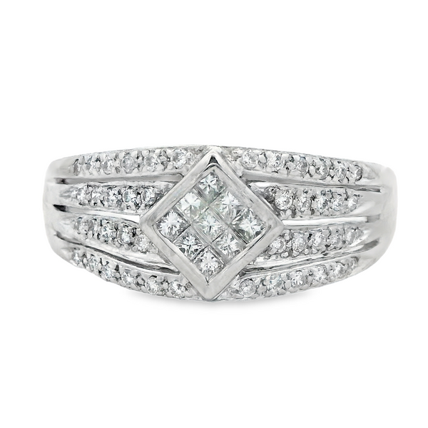 White Gold Diamond Fashion Ring Monarch Jewelry Winter Park, FL