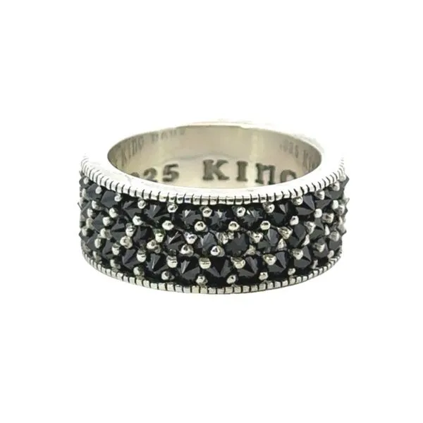 Men's Sterling Silver Black Diamond Ring 135-00016 Monarch Jewelry Winter Park, FL