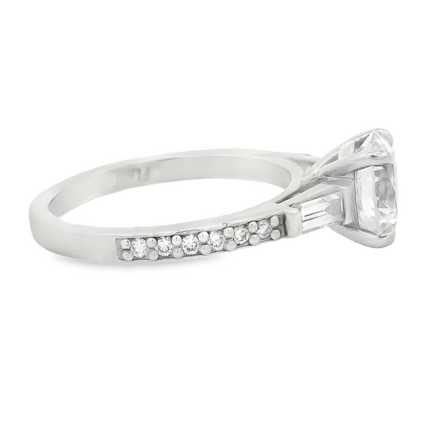 Diamond Engagement Rings 100-00886 Image 3 Monarch Jewelry Winter Park, FL