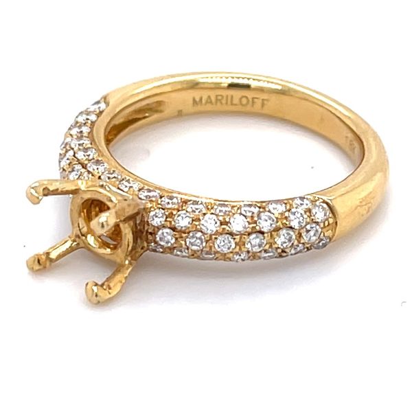 Diamond Engagement Ring 100-00699 Image 3 Monarch Jewelry Winter Park, FL