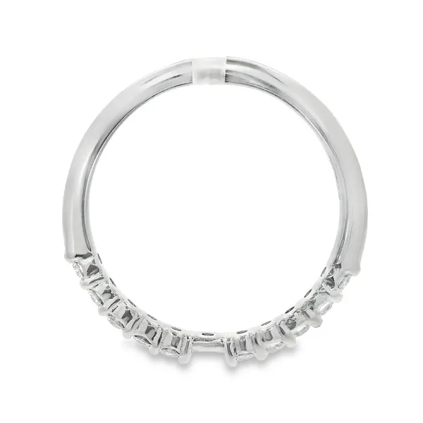 Platinum Straight-Line Peg-Setting with Natural Diamonds Image 3 Monarch Jewelry Winter Park, FL