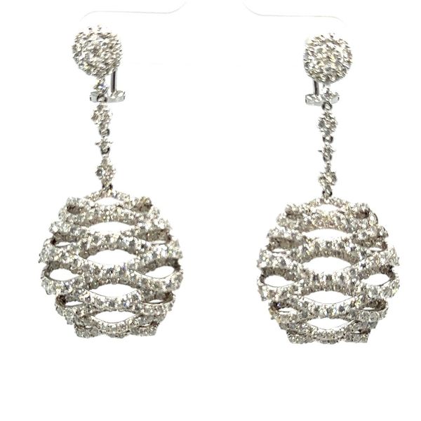 Diamond Earrings 150-00363 Monarch Jewelry Winter Park, FL