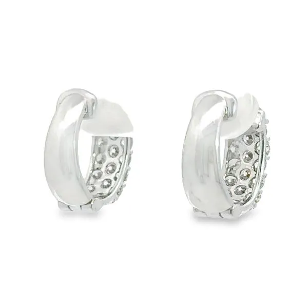 Diamond Earrings 150-00370 Image 3 Monarch Jewelry Winter Park, FL
