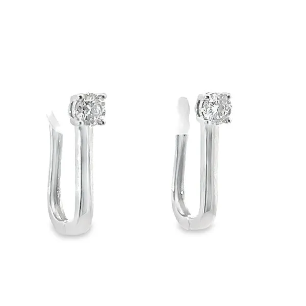 0.50ctw Leverback Earrings 150-00411 Image 2 Monarch Jewelry Winter Park, FL