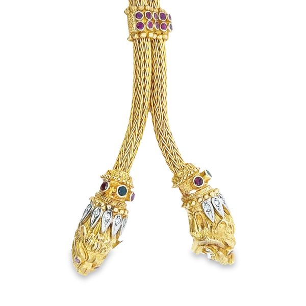 18KY Lalaounis Lion Head Necklace 165-00178 Monarch Jewelry Winter Park, FL