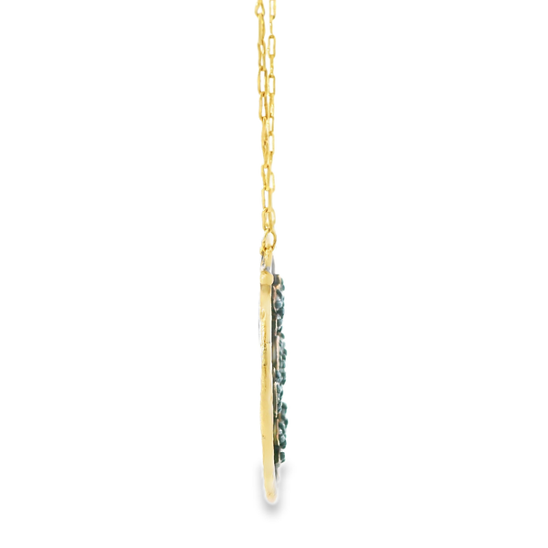 18/24KY Gurhan medallion necklace 0.50ctw 165-00182 Image 5 Monarch Jewelry Winter Park, FL